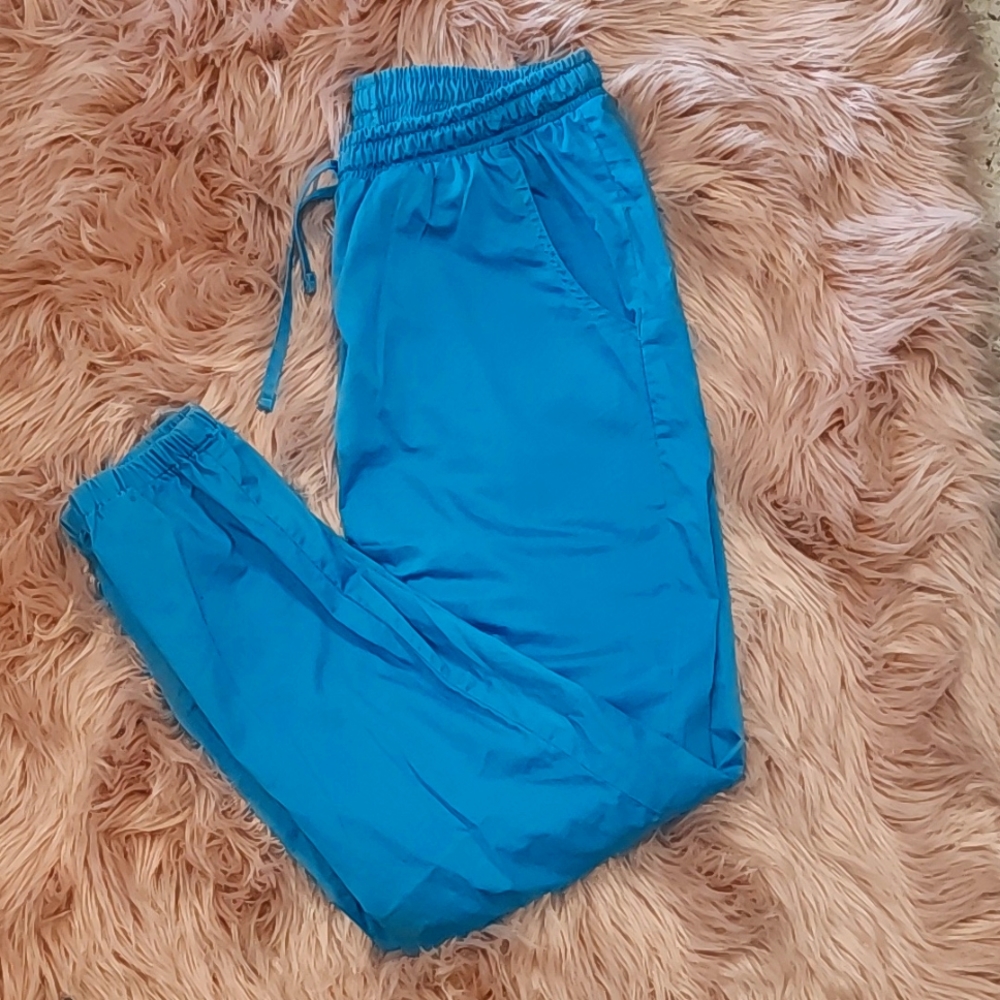 TEAL Butter-soft jogger scrubs pants PETITE length
